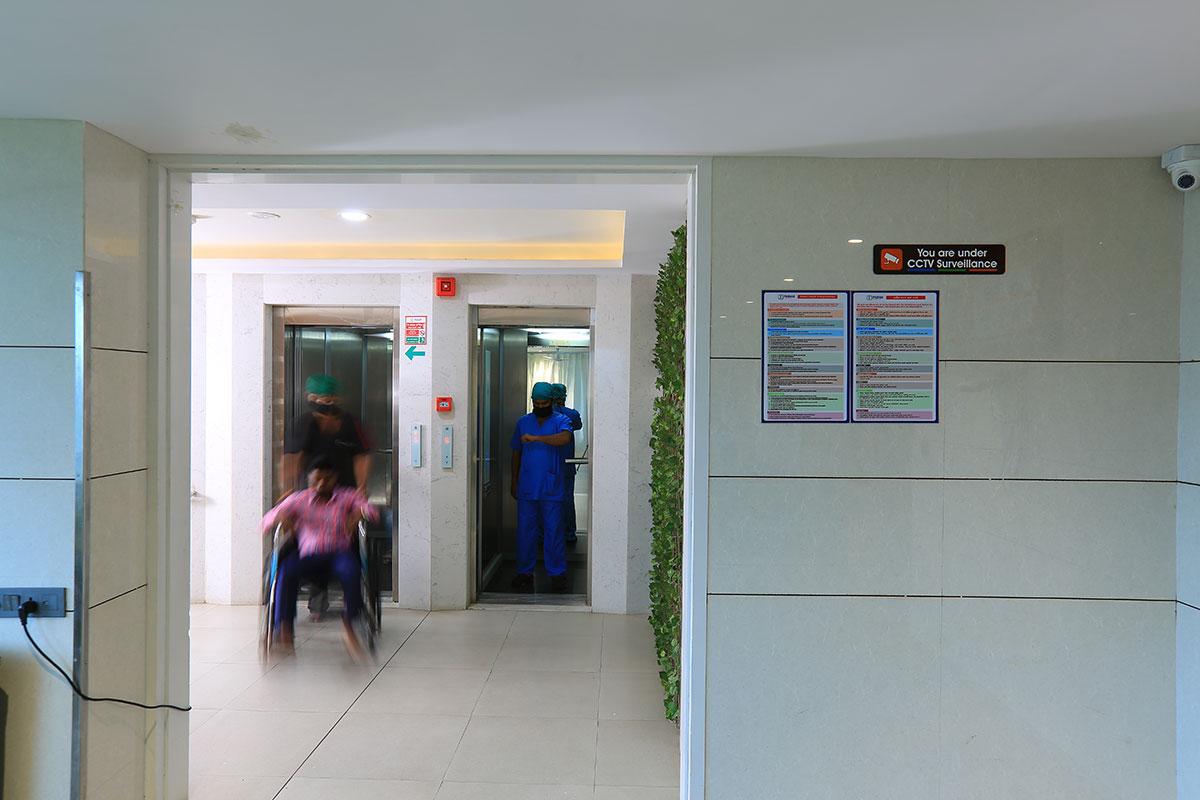 Param Hospital - Lift Facility