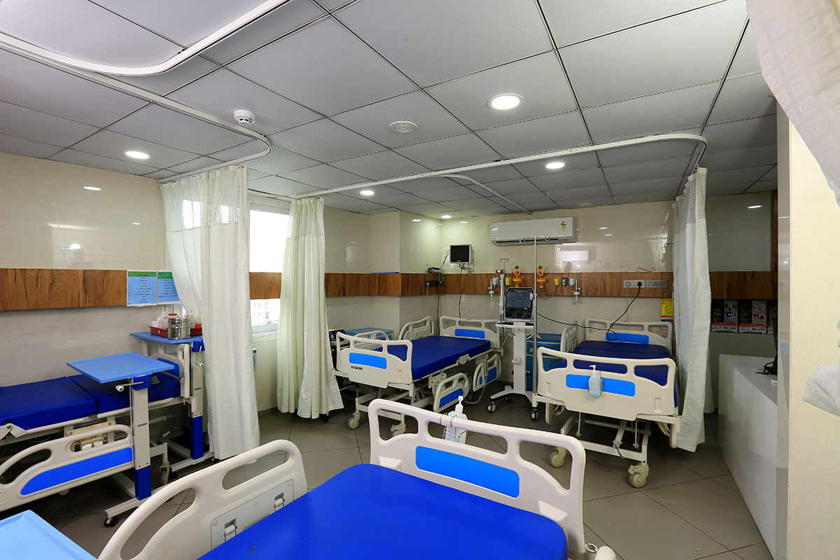 Param Hospital - ICU Department (Intensive Care Unit)
